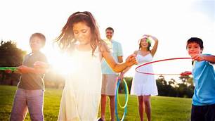 Kids Hula Hooping - Couples Therapy Center of NJ